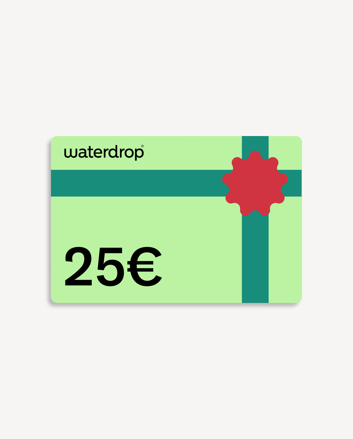 Gift card Carte Cadeau for waterdrop® online store.