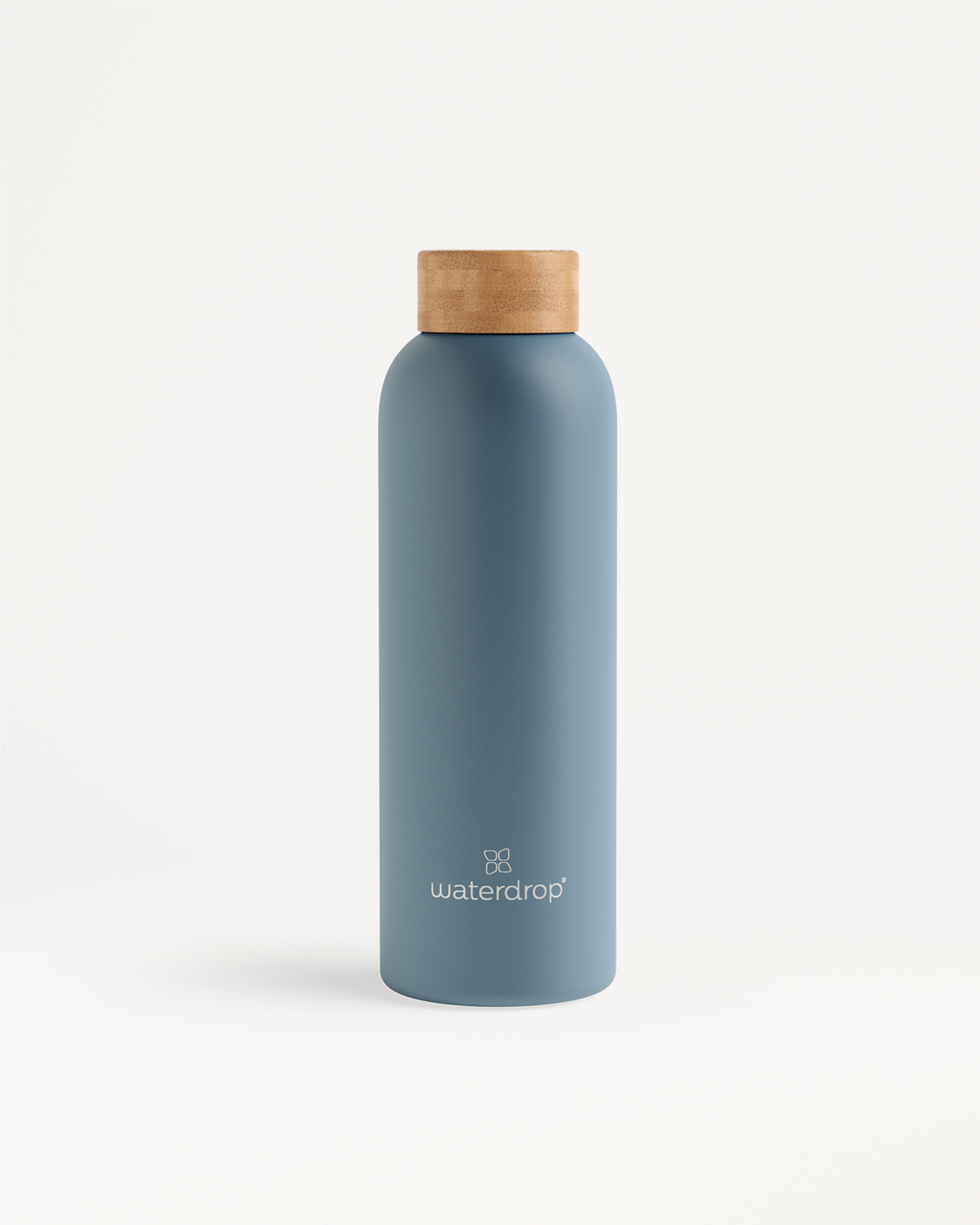 Bouteille Thermo Inox with wooden cap.
