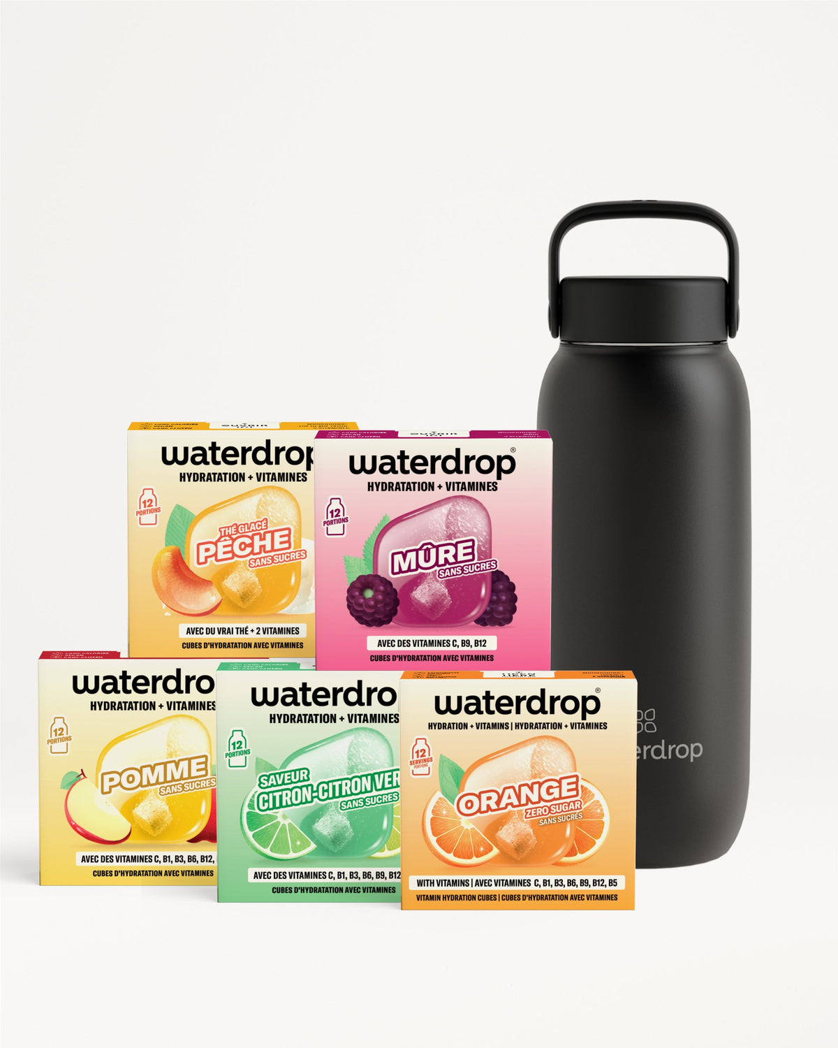 Coffret Dégustation 30 jours Gourde Thermo