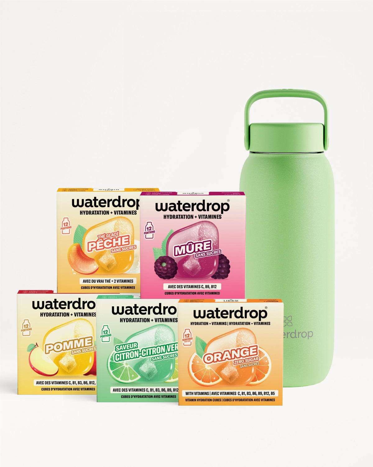 Coffret Dégustation 30 jours Gourde Thermo