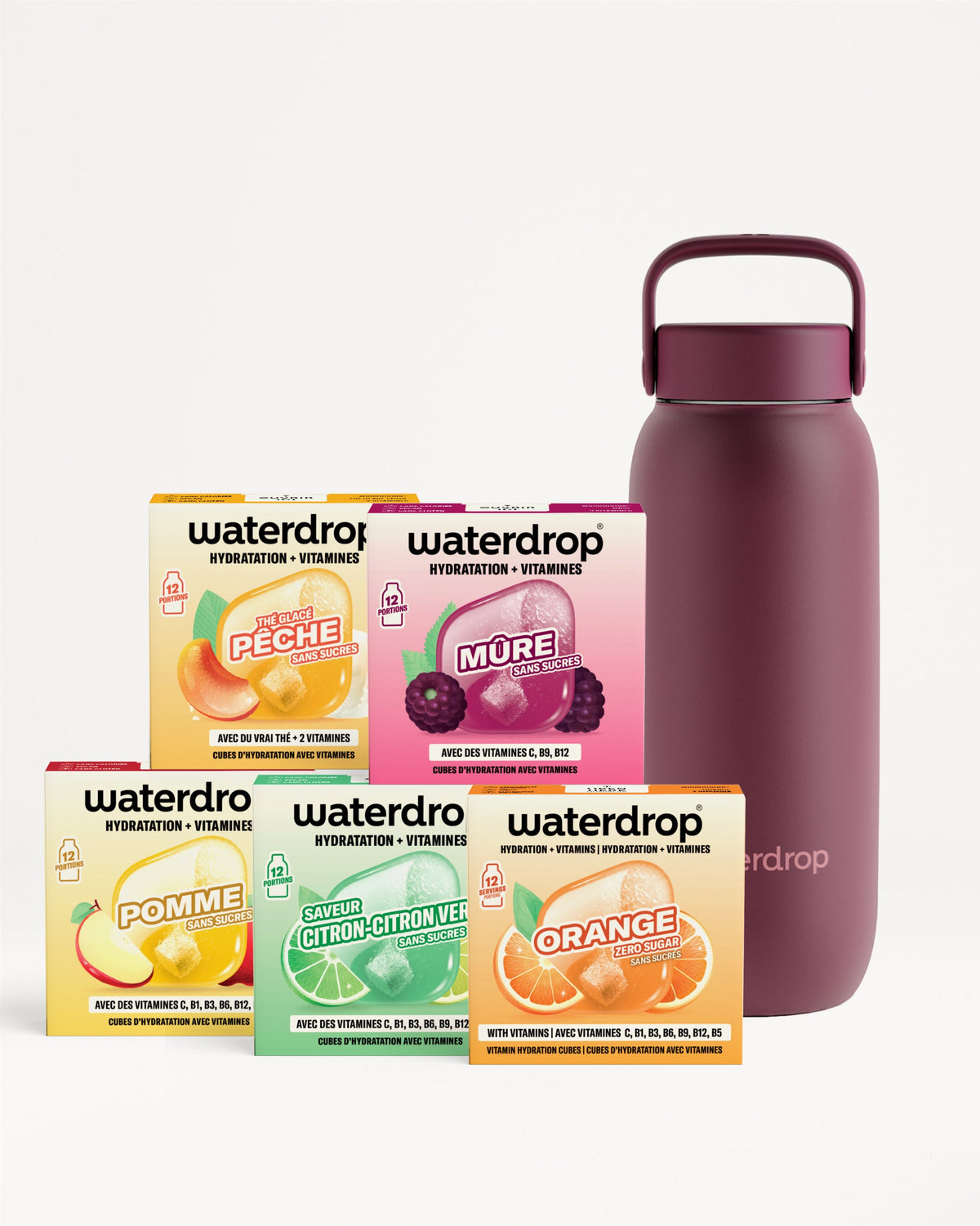 Coffret Dégustation 30 jours Gourde Thermo
