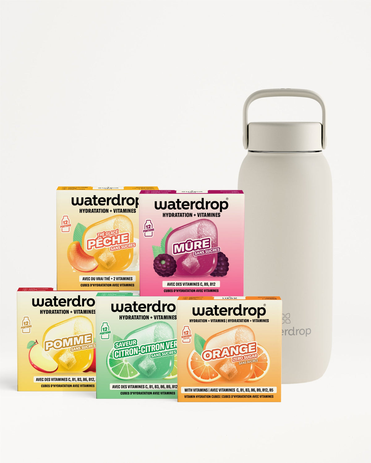 Coffret Dégustation 30 jours Gourde Thermo