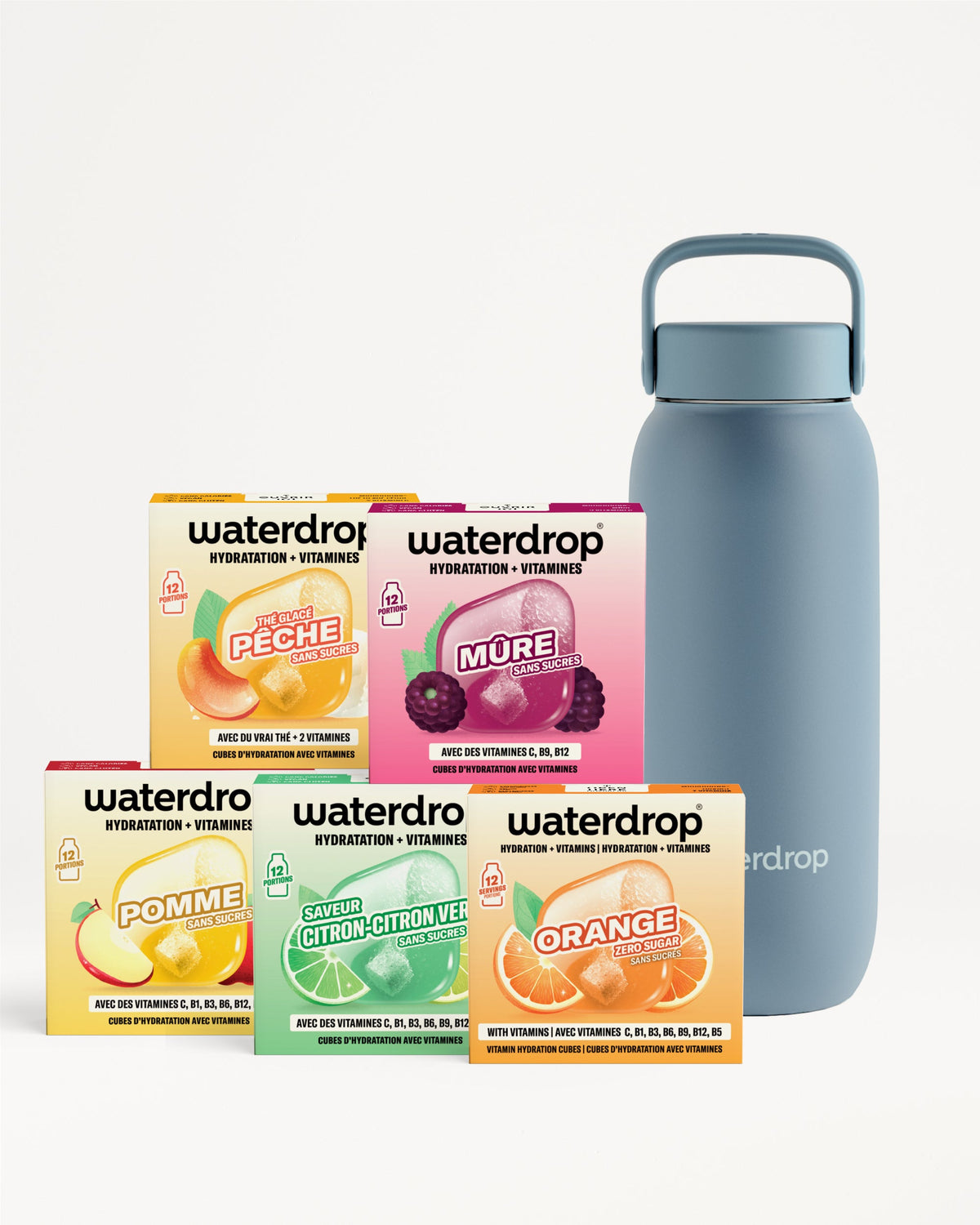 Coffret Dégustation 30 jours Gourde Thermo