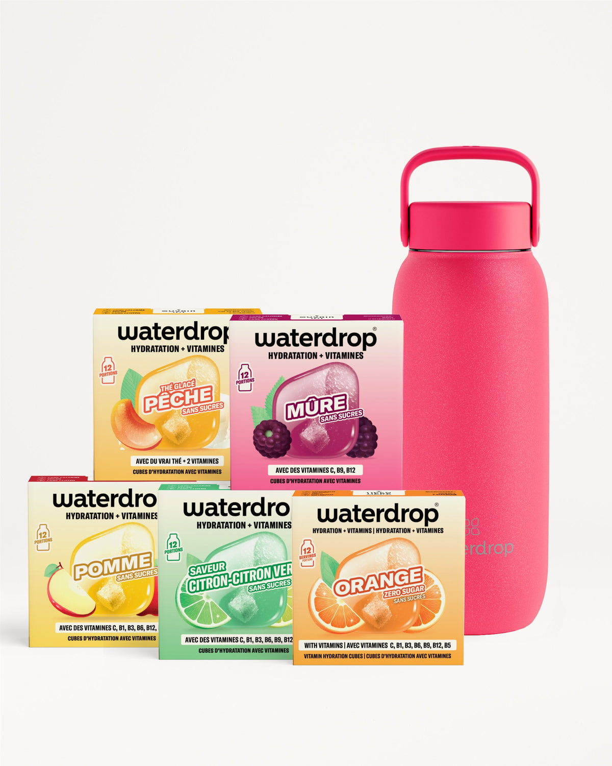 Coffret Dégustation 30 jours Gourde Thermo