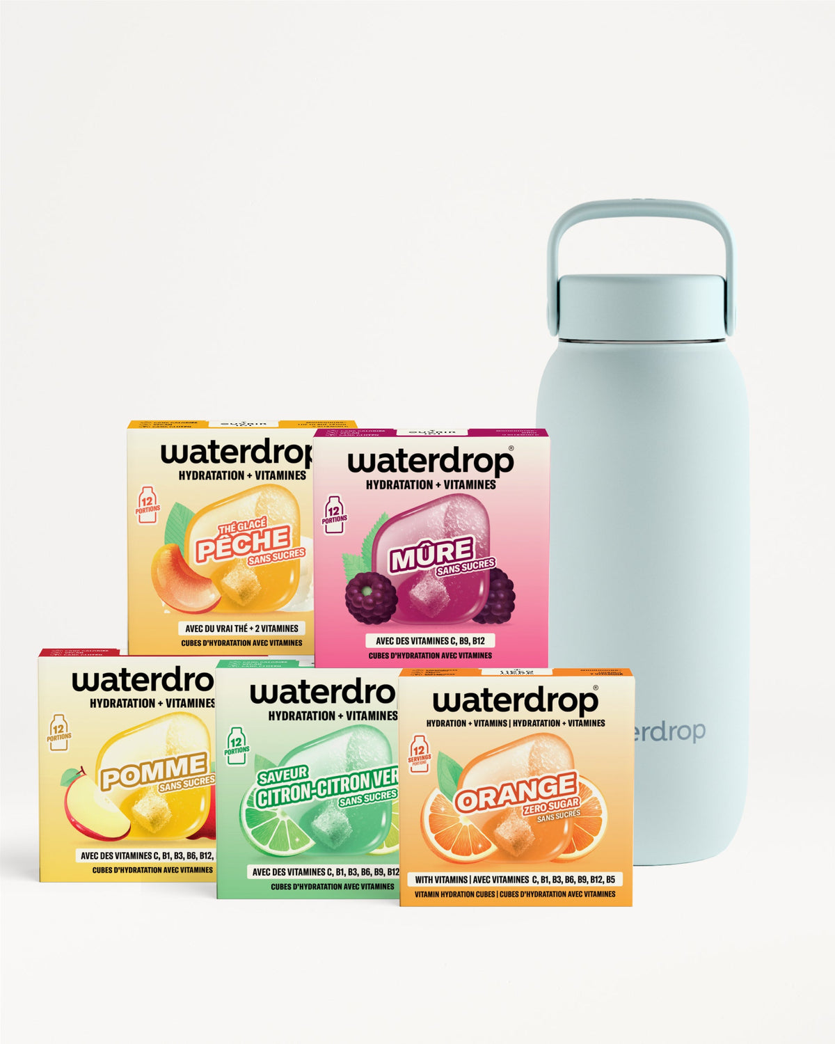 Coffret Dégustation 30 jours Gourde Thermo