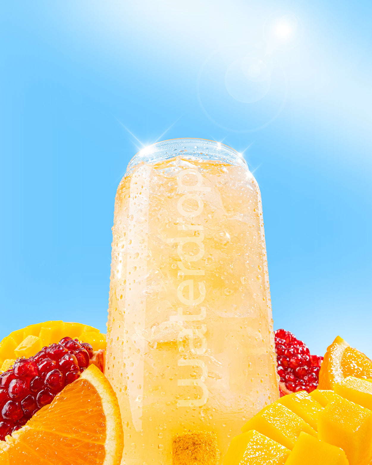 FUSION TROPICALE juice with a tropical fruit blend.