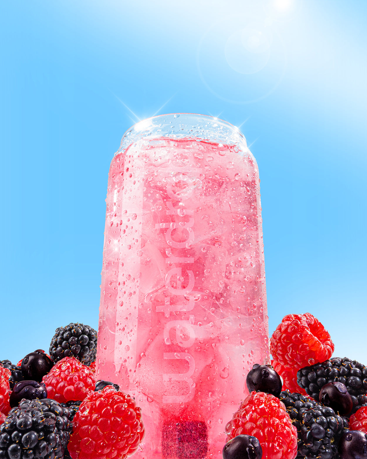 FUSION FRUITS ROUGES berry blend drink essence.