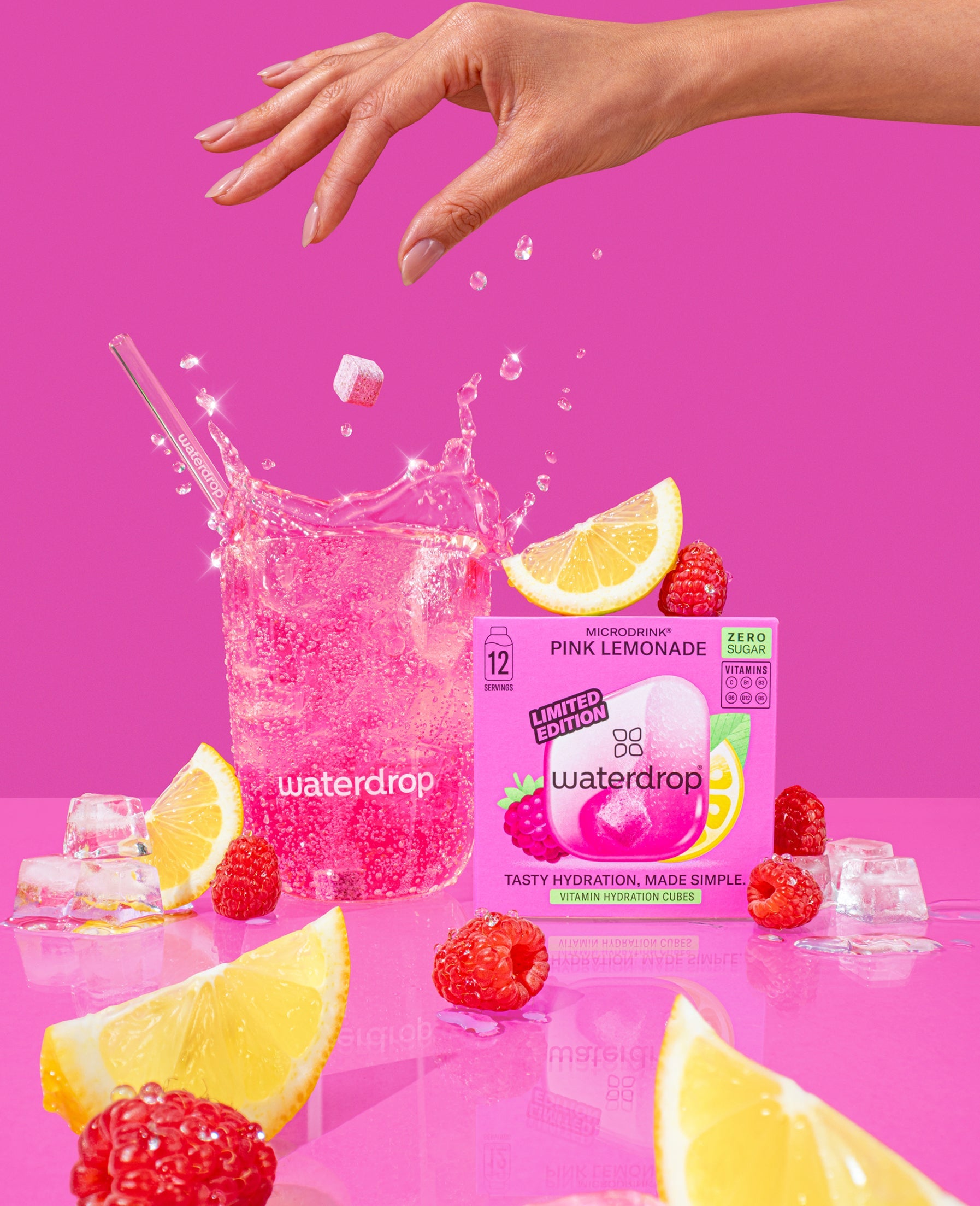 Celebration Box featuring microdrinks with fruit and citrus.