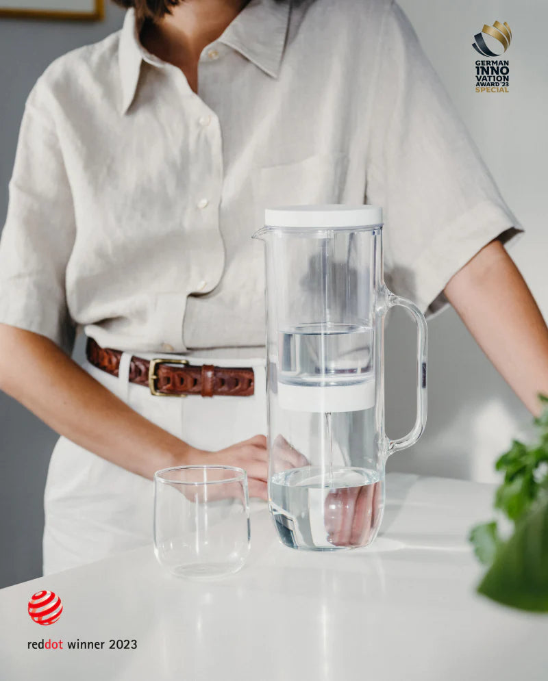 Carafe Filtrante LUCY® with advanced water filtration technology.