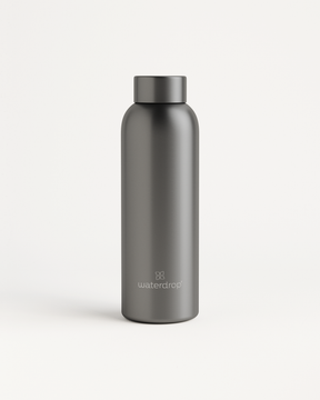 Bouteille Thermo Métal Inox with brushed metal finish.